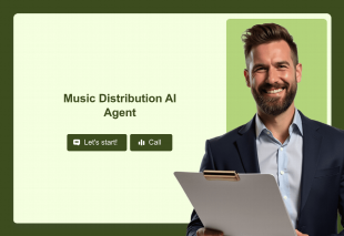 Music Distribution AI Agent Template Thumbnail