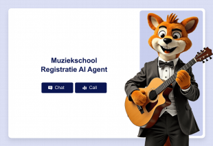 Muziekschool Registratie AI Agent Thumbnail