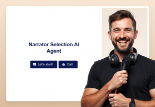 Narrator Selection AI Agent Template Thumbnail