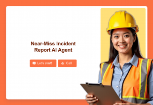 Near-Miss Incident Report AI Agent Template Thumbnail