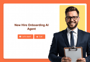 New Hire Onboarding AI Agent Template Thumbnail