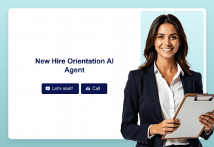 New Hire Orientation AI Agent Template Thumbnail