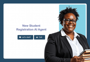 New Student Registration AI Agent Template Thumbnail