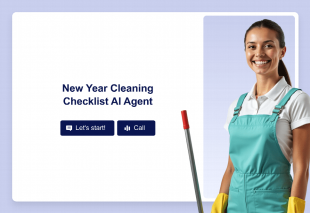 New Year Cleaning Checklist AI Agent Template Thumbnail
