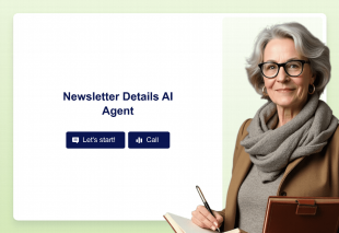 Newsletter Details AI Agent Template Thumbnail