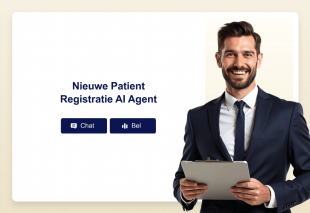 Nieuwe Patient Registratie AI Agent Template Thumbnail