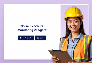 Noise Exposure Monitoring AI Agent Template Thumbnail