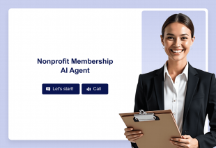 Nonprofit Membership AI Agent Template Thumbnail