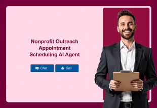 Nonprofit Outreach Appointment Scheduling AI Agent Template Thumbnail