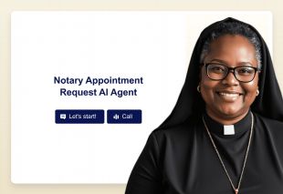 Notary Appointment Request AI Agent Template Thumbnail