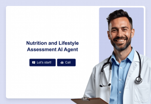 Nutrition and Lifestyle Assessment AI Agent Template Thumbnail