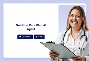Nutrition Care Plan AI Agent Template Thumbnail