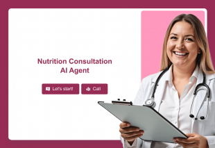 Nutrition Consultation AI Agent Template Thumbnail