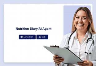 Nutrition Diary AI Agent Template Thumbnail