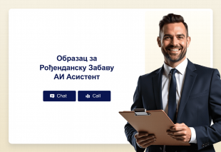 Образац за Рођенданску Забаву АИ Асистент Thumbnail