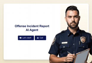 Offense Incident Report AI Agent Template Thumbnail