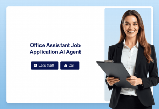 Office Assistant Job Application AI Agent Template Thumbnail