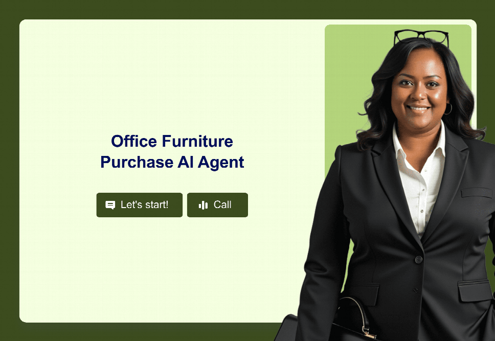 Office Furniture Purchase Virtual Advisor | Jotform