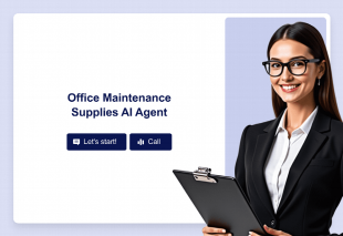 Office Maintenance Supplies AI Agent Template Thumbnail