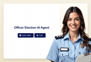 Officer Election AI Agent Template Thumbnail
