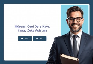 Öğrenci Özel Ders Kayıt Yapay Zeka Asistanı Thumbnail