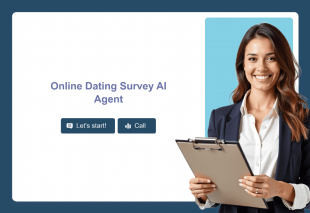 Online Dating Survey AI Agent Template Thumbnail