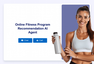 Online Fitness Program Recommendation AI Agent Template Thumbnail