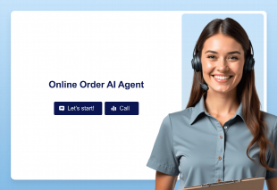 Online Order AI Agent Template Thumbnail