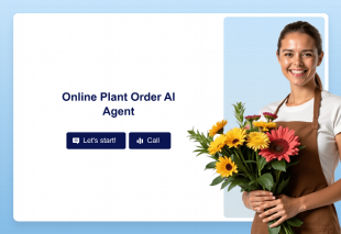 Online Plant Order Assistant Template Thumbnail