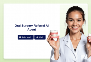 Oral Surgery Referral AI Agent Template Thumbnail