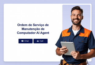 Ordem de Serviço de Manutenção de Computador AI Agent Thumbnail