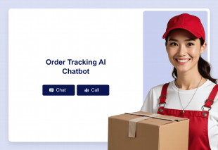 Order Tracking AI Chatbot Template Thumbnail