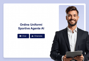 Ordine Uniformi Sportive Agente AI Thumbnail