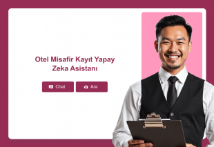 Otel Misafir Kayıt Yapay Zeka Asistanı Thumbnail
