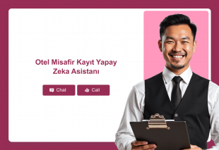 Otel Misafir Kayıt Yapay Zeka Asistanı Thumbnail