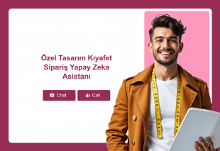 Özel Tasarım Kıyafet Sipariş Yapay Zeka Asistanı Thumbnail