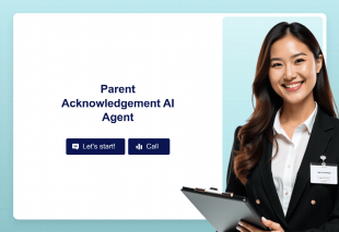 Parent Acknowledgement Virtual Coordinator Template Thumbnail