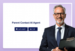 Parent Contact AI Agent Template Thumbnail