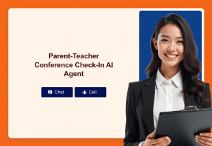 Parent-Teacher Conference Check-In AI Agent Template Thumbnail