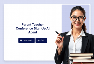 Parent Teacher Conference Sign-Up AI Agent Template Thumbnail