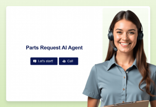 Parts Request AI Agent Template Thumbnail