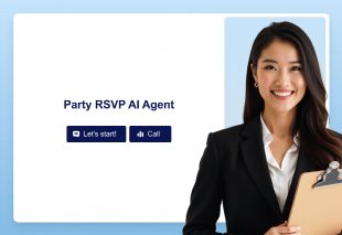 Party RSVP AI Agent Template Thumbnail