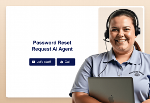 Password Reset Request AI Agent Template Thumbnail