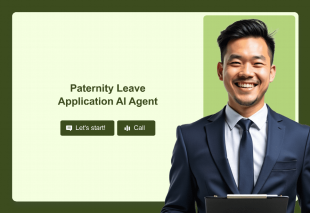 Paternity Leave Application AI Agent Template Thumbnail