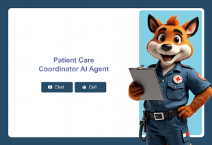 Patient Care Coordinator AI Agent Template Thumbnail