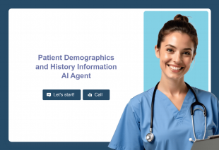 Patient Demographics and History Information AI Agent Template Thumbnail
