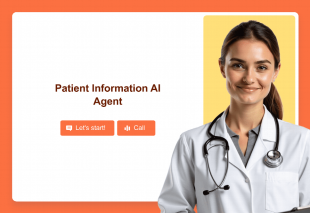 Patient Information AI Agent Template Thumbnail