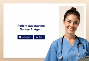 Patient Satisfaction Survey AI Agent Template Thumbnail