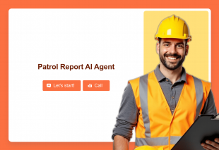 Patrol Report AI Agent Template Thumbnail
