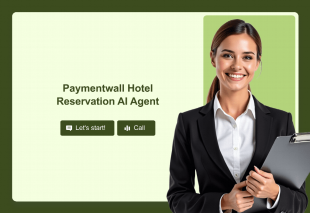 Paymentwall Hotel Reservation AI Agent Template Thumbnail